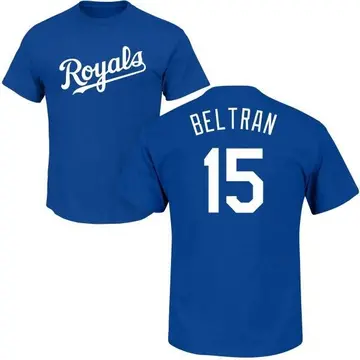 Men's Carlos Beltran Kansas City Royals Roster Name & Number T-Shirt - Royal