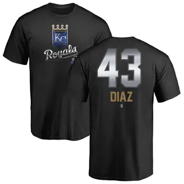 Men's Elias Diaz Kansas City Royals Midnight Mascot T-Shirt - Black