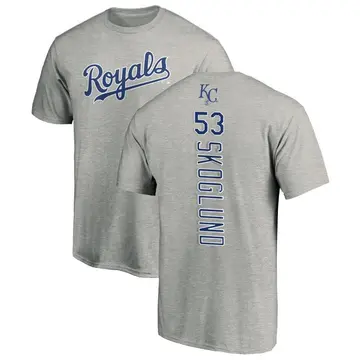 Men's Eric Skoglund Kansas City Royals Backer T-Shirt - Ash