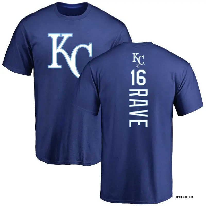 Men's John Rave Kansas City Royals Backer T-Shirt - Royal