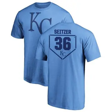 Men's Kevin Seitzer Kansas City Royals RBI T-Shirt - Light Blue