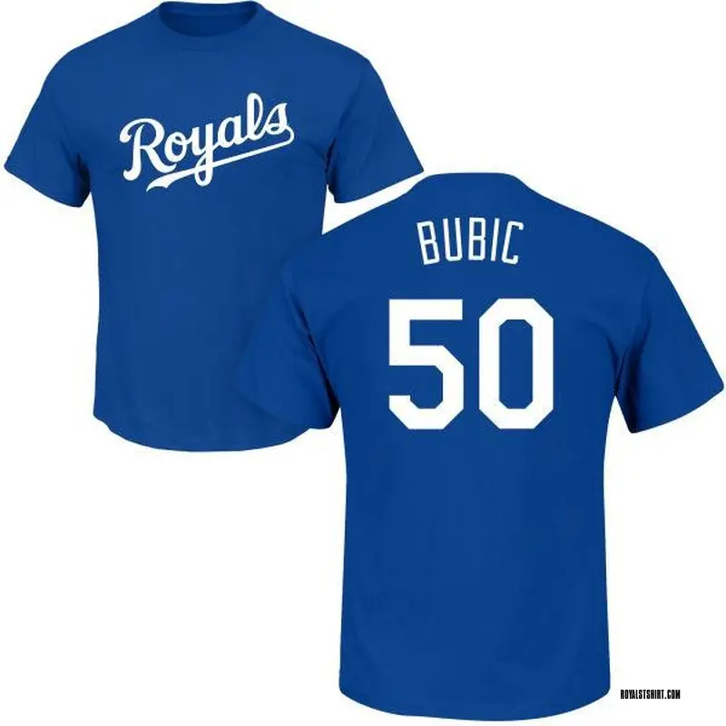 Men's Kris Bubic Kansas City Royals Roster Name & Number T-Shirt - Royal