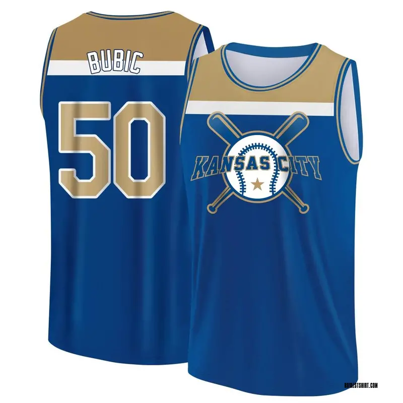 Men's Kris Bubic Kansas City Royals Royal/Yellow Baseball Legend Tank Top