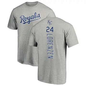 Men's Michael Lorenzen Kansas City Royals Backer T-Shirt - Ash