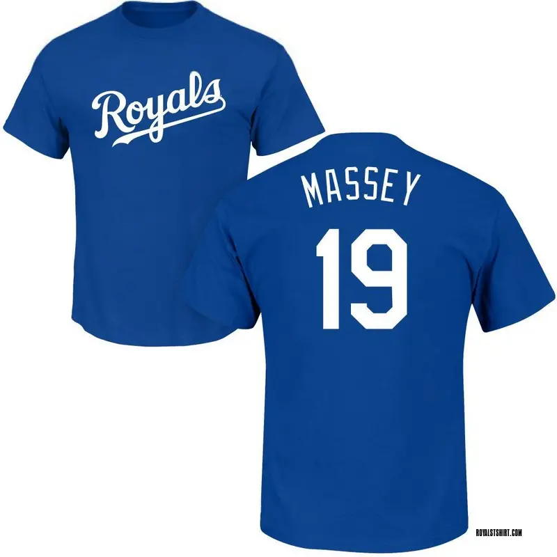 Men's Michael Massey Kansas City Royals Roster Name & Number T-Shirt - Royal