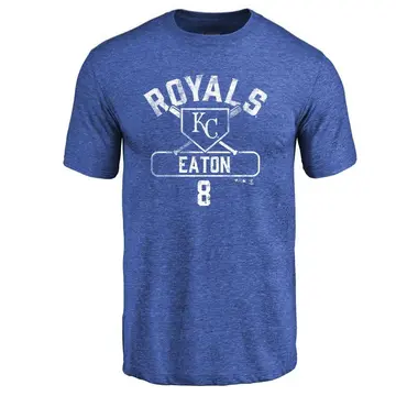 Men's Nathan Eaton Kansas City Royals Base Runner Tri-Blend T-Shirt - Royal