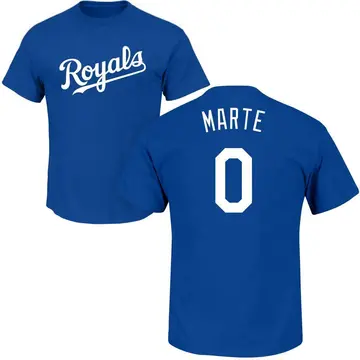 Men's Starling Marte Kansas City Royals Roster Name & Number T-Shirt - Royal