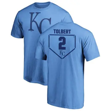 Men's Tyler Tolbert Kansas City Royals RBI T-Shirt - Light Blue