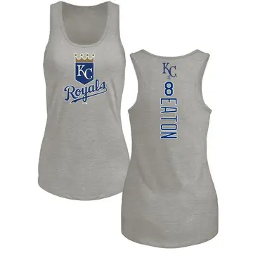 Women's Nathan Eaton Kansas City Royals Backer Tri-Blend Tank Top - Ash