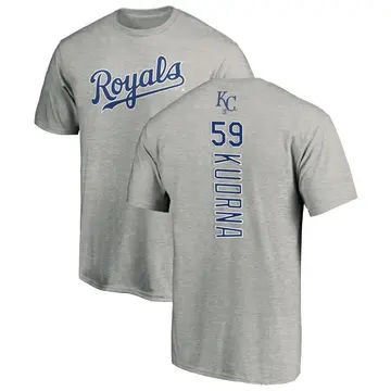 Youth Ben Kudrna Kansas City Royals Backer T-Shirt - Ash