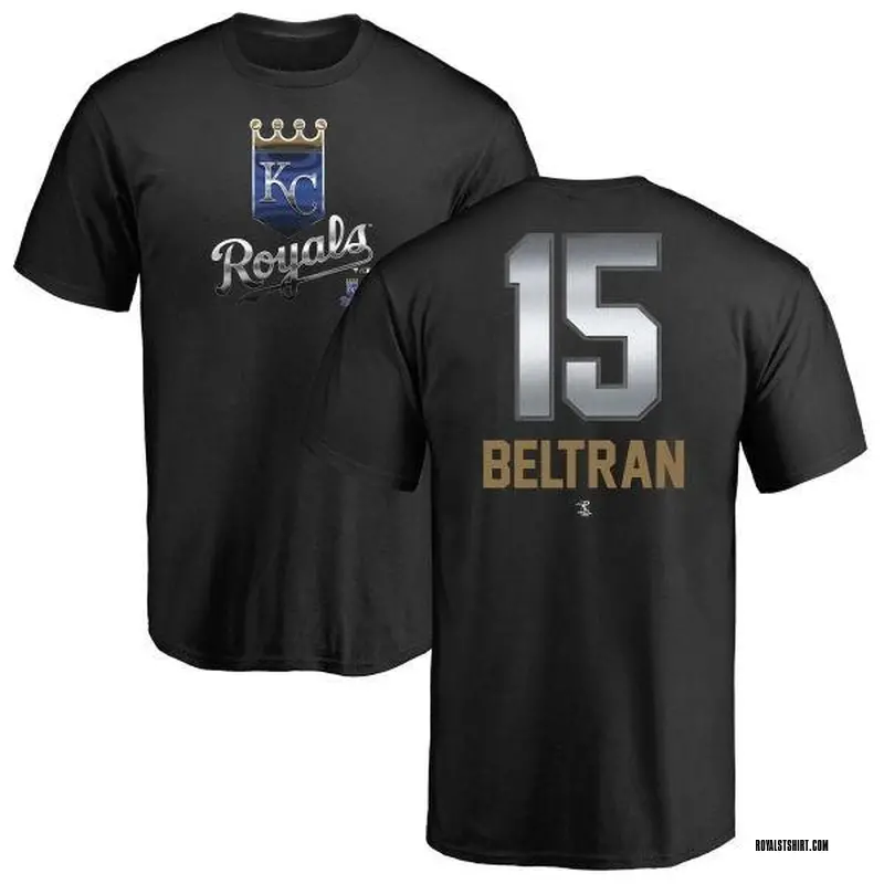 Youth Carlos Beltran Kansas City Royals Midnight Mascot T-Shirt - Black