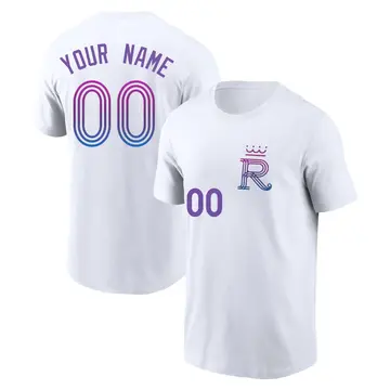 Youth Custom Kansas City Royals Custom White 2026 City Connect Name & Number T-Shirt