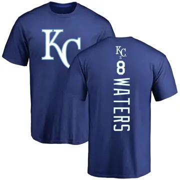 Youth Drew Waters Kansas City Royals Backer T-Shirt - Royal