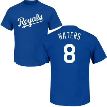 Youth Drew Waters Kansas City Royals Roster Name & Number T-Shirt - Royal
