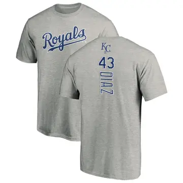 Youth Elias Diaz Kansas City Royals Backer T-Shirt - Ash