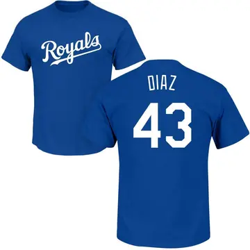 Youth Elias Diaz Kansas City Royals Roster Name & Number T-Shirt - Royal