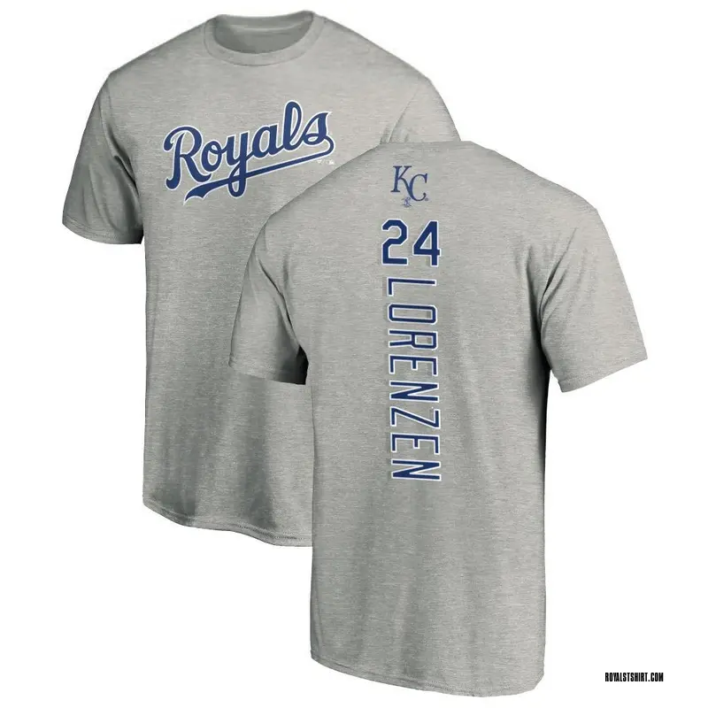Youth Michael Lorenzen Kansas City Royals Backer T-Shirt - Ash