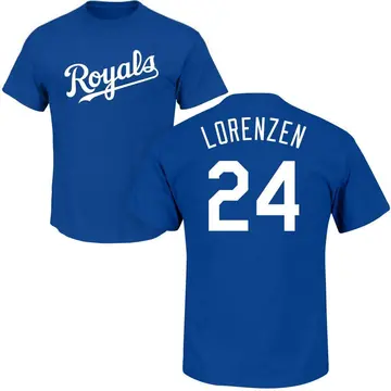 Youth Michael Lorenzen Kansas City Royals Roster Name & Number T-Shirt - Royal