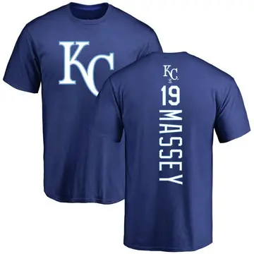 Youth Michael Massey Kansas City Royals Backer T-Shirt - Royal