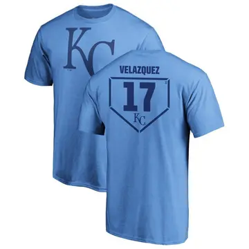 Youth Nelson Velazquez Kansas City Royals RBI T-Shirt - Light Blue