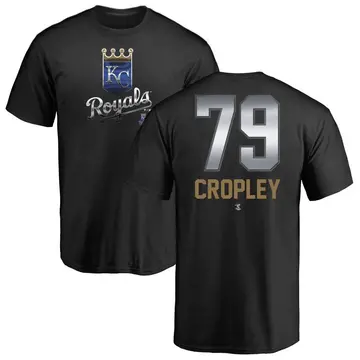 Youth Tyler Cropley Kansas City Royals Midnight Mascot T-Shirt - Black