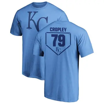Youth Tyler Cropley Kansas City Royals RBI T-Shirt - Light Blue